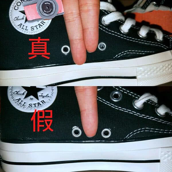 匡威ow联名透明假货与真货的区别,买匡威怎么选尺码