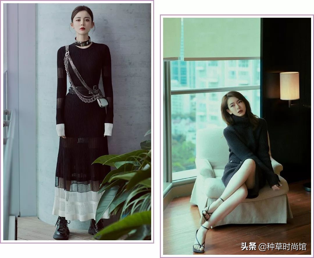 时髦针织衫穿搭,针织衫如何穿出时髦感