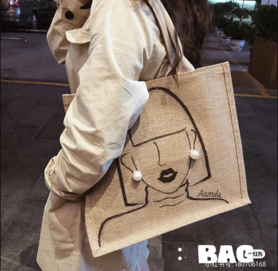 muji哪款麻袋最实用,muji麻袋改造gucci唐老鸭