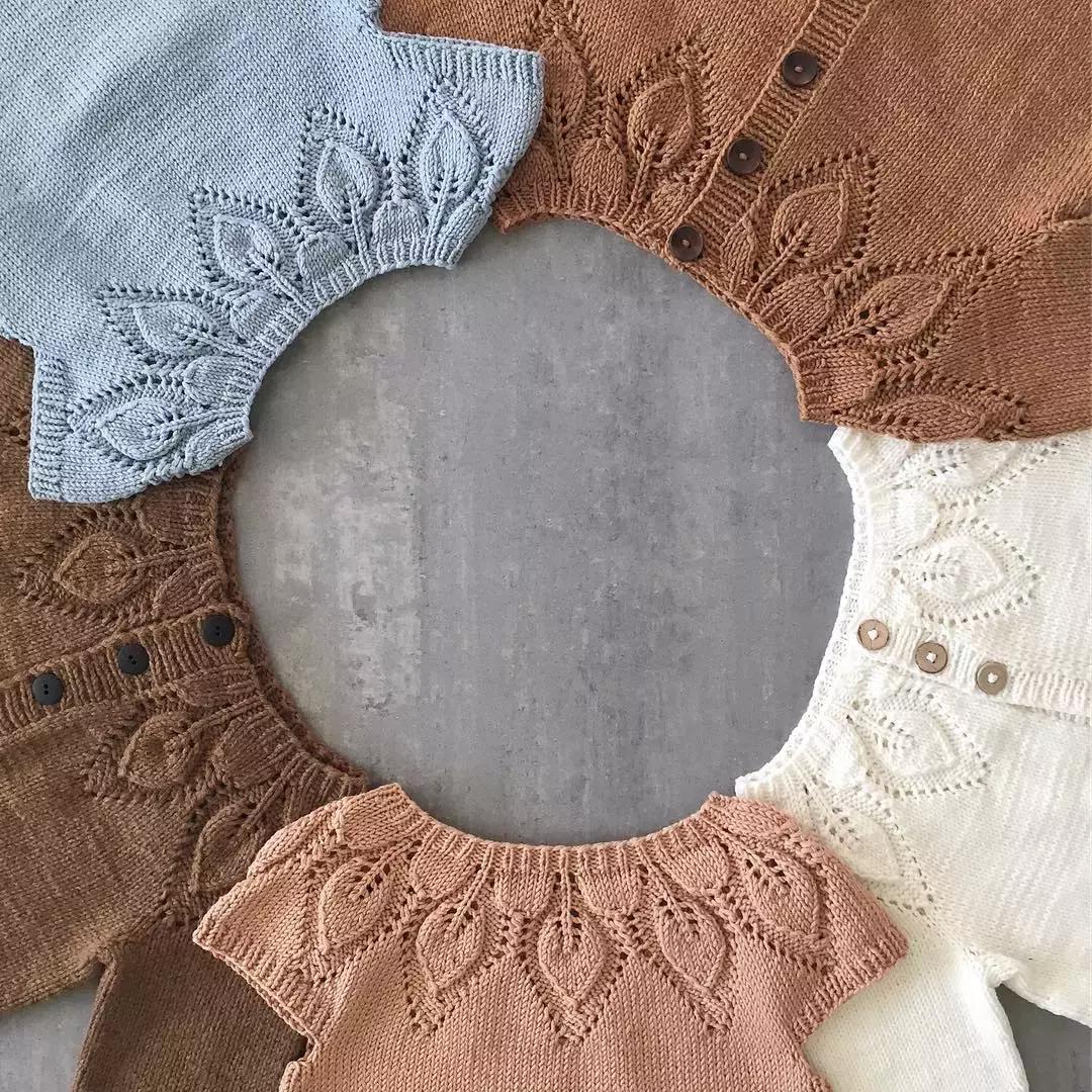 宝宝衣服编织教程0-1岁连体,宝宝个性连体衣的编织教程完整版