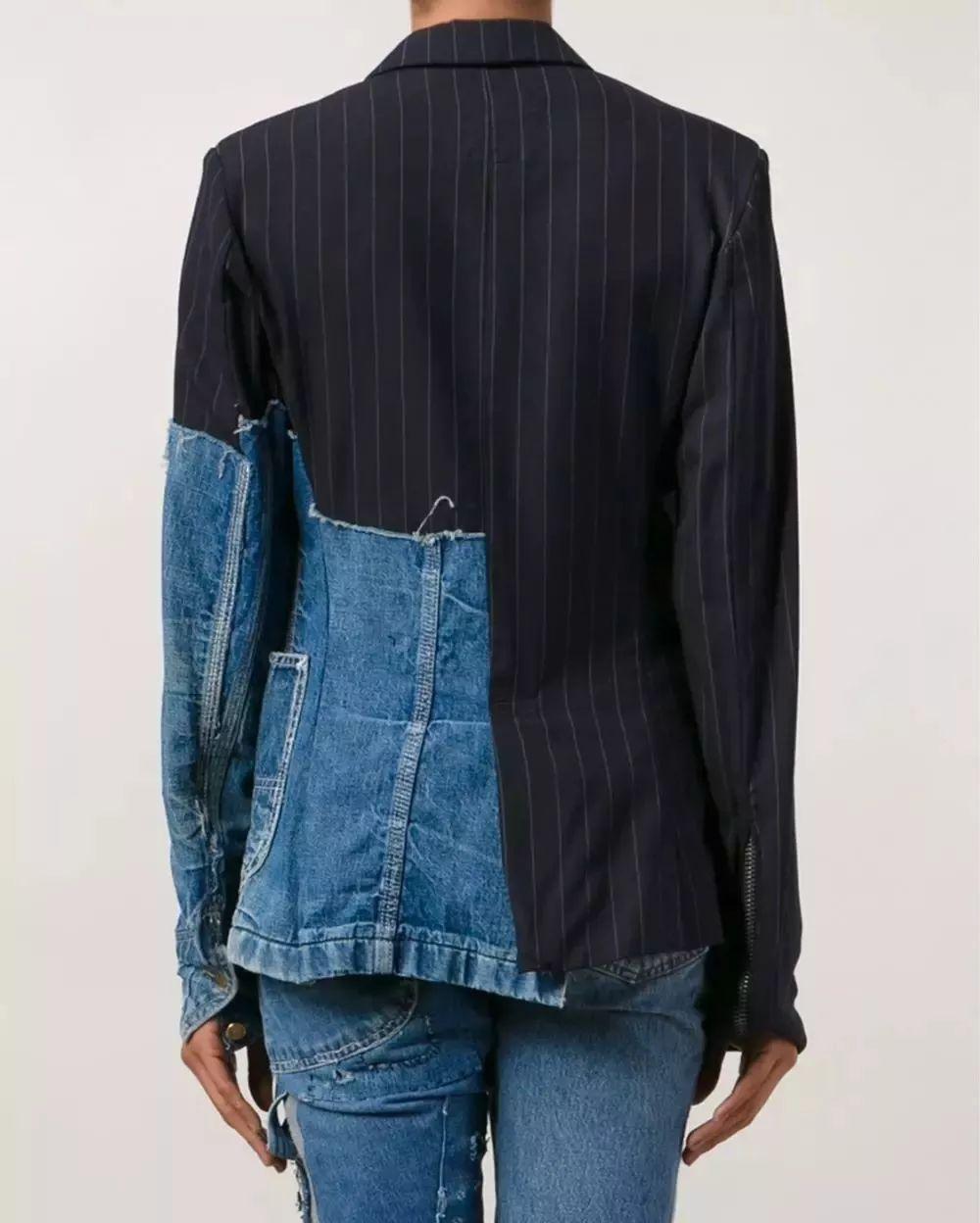 解构与重组设计图片,拼贴服装设计灵感