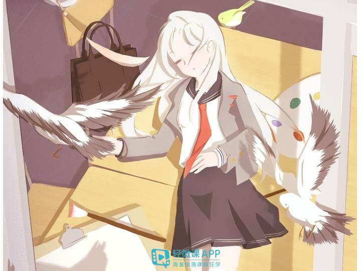 原画上色需要注意什么？学习原画的上色技巧