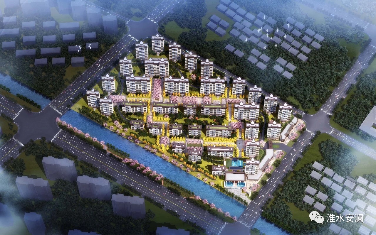 淮安城南地块最新规划,淮安区推介地块总图