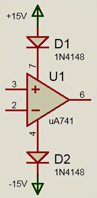 运放过流保护电路,运放充放电保护电路