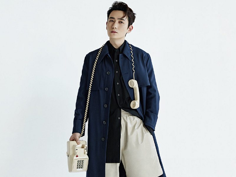 朱一龙时装男装图,在武汉穿西服的明星朱一龙