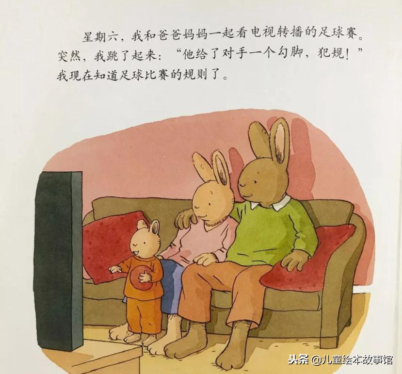 踢足球的小浣熊绘本故事,绘本故事汤姆上学