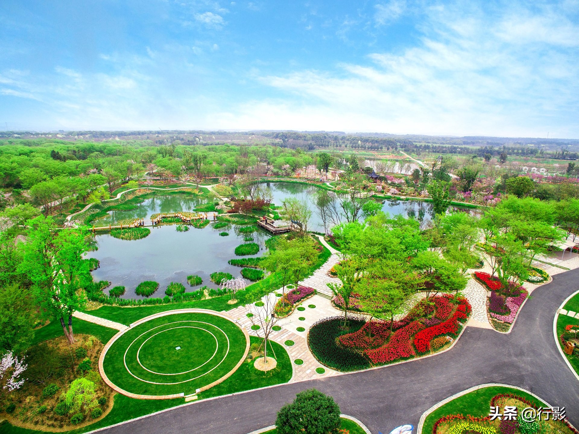 中国的布查特花园，南京溧水三叶梦华苑，圆您春天的花园梦