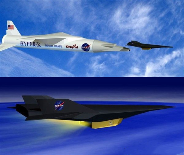 美国飞行器的图片,美国乘波体高超音速导弹