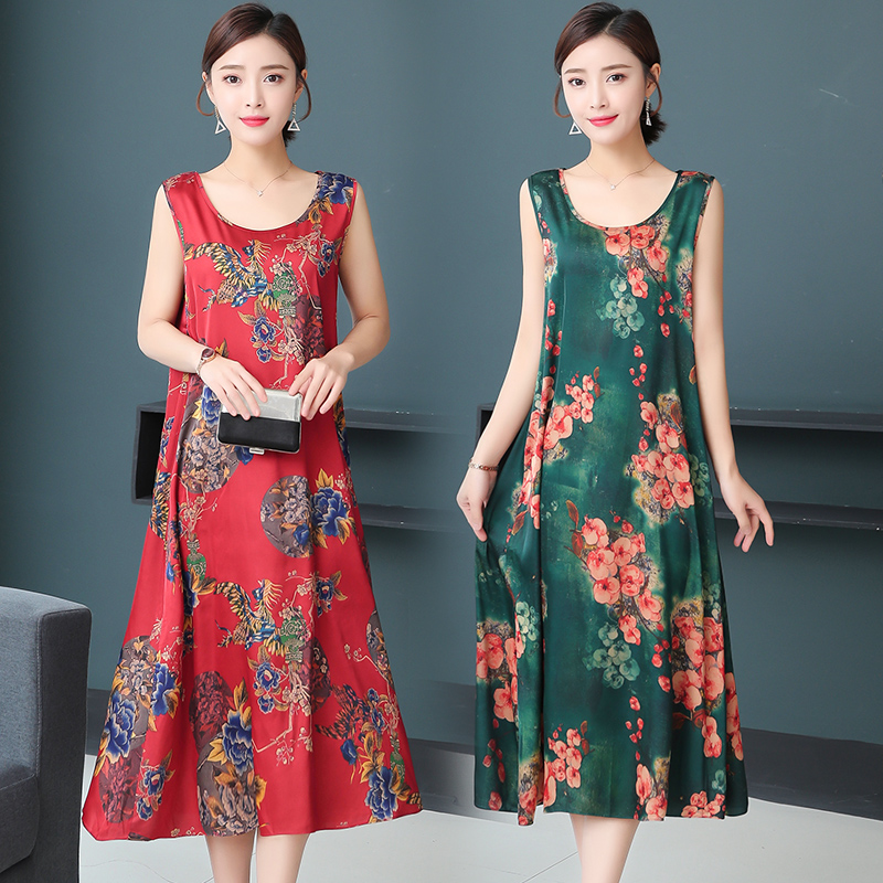 大码婉约连衣裙,优雅端庄又洋气的连衣裙