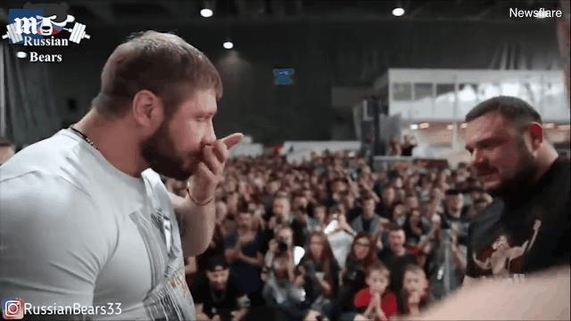 俄罗斯大汉pk东北大汉,俄罗斯大汉