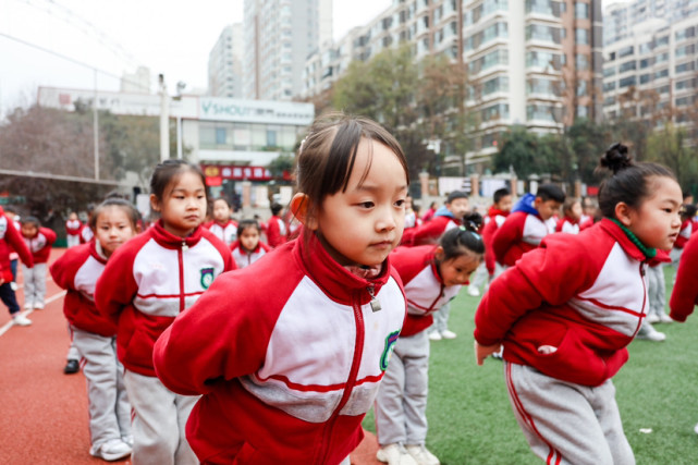 西安富力城黄河国际小学,富力城黄河国际小学方阵