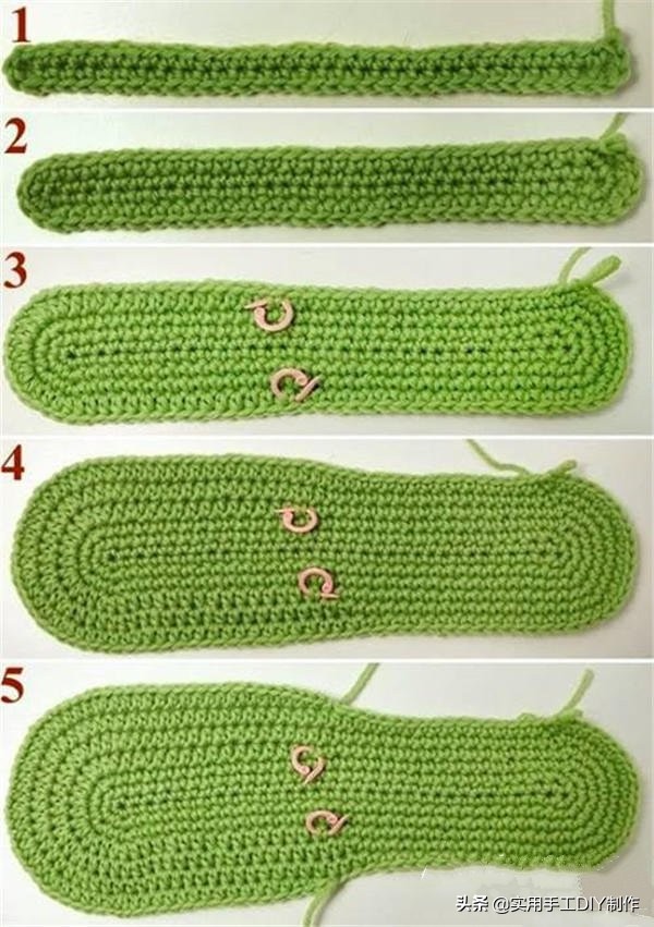 手工钩鞋编织图案符号讲解,民族风鞋子钩织编织教程
