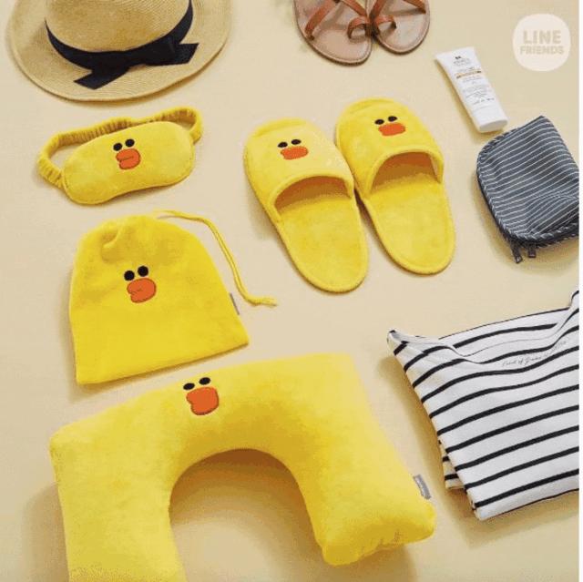 linefriends布朗熊可妮兔公仔,布朗熊linefriends