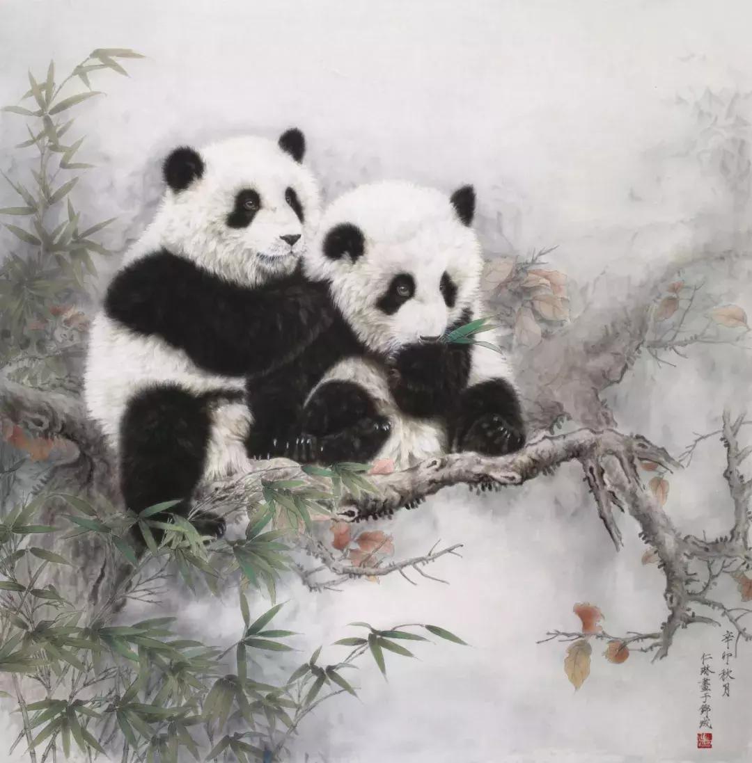 画100种可爱小萌物熊猫,怎么画熊猫简单又可爱