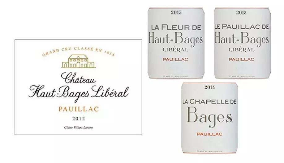 名庄红酒正牌和副牌图片,波雅克酒庄排行