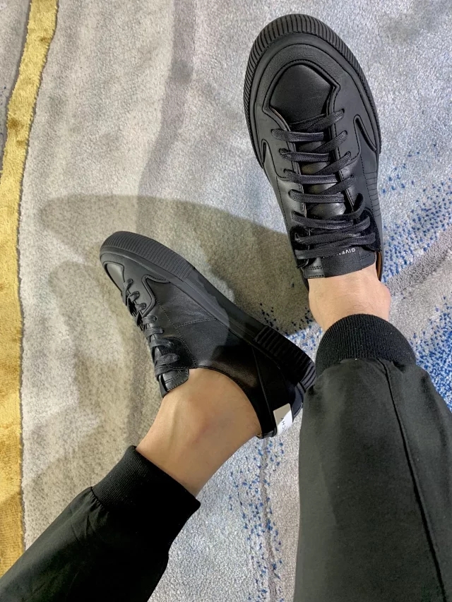 纪梵希镂空鞋,纪梵希黑色鞋