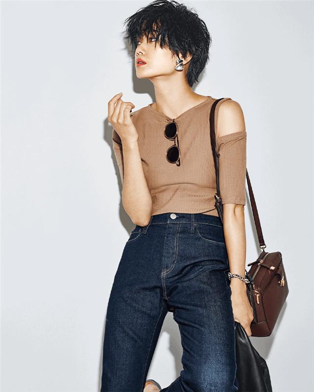 郎朗吉娜毛衣,郎朗吉娜穿针织衫