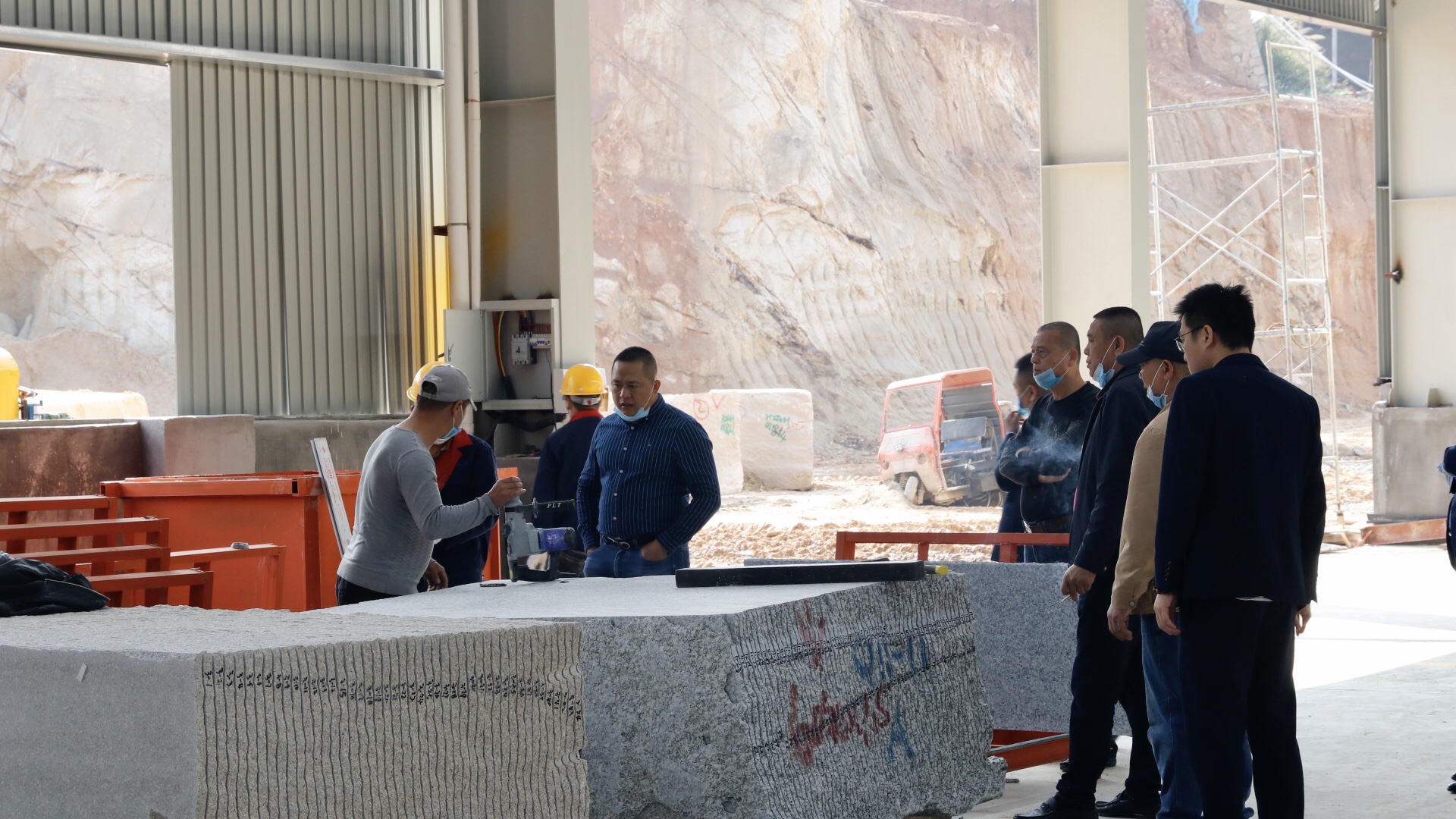 弘一花岗岩生产基地,弘一石业新建项目