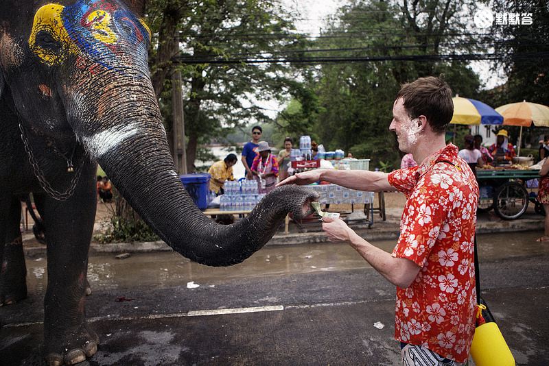 清迈疯狂的宋干节泼水节,2019泰国宋干泼水节