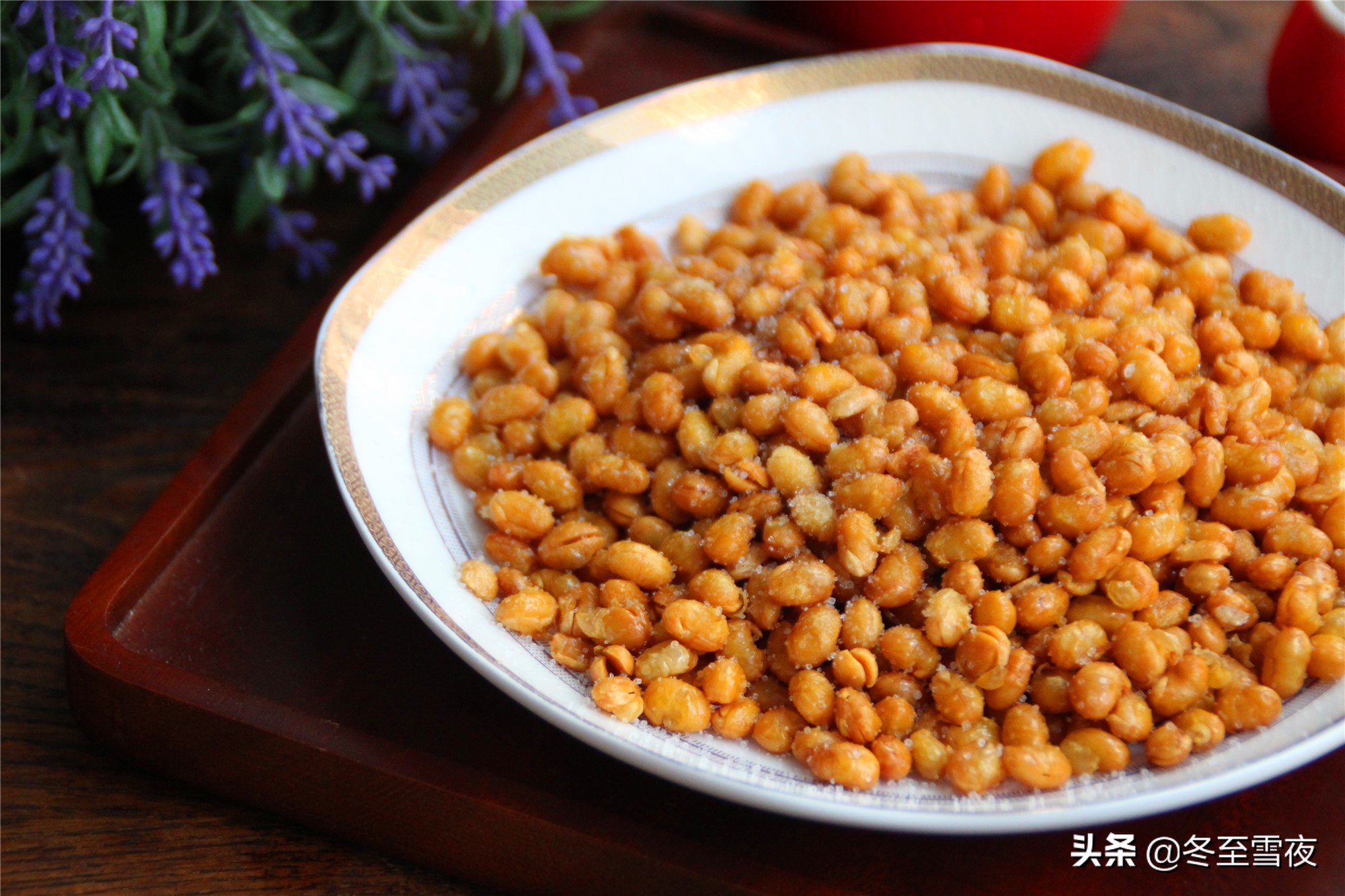 油酥黄豆的正宗做法,油酥黄豆要苏打浸泡才脆