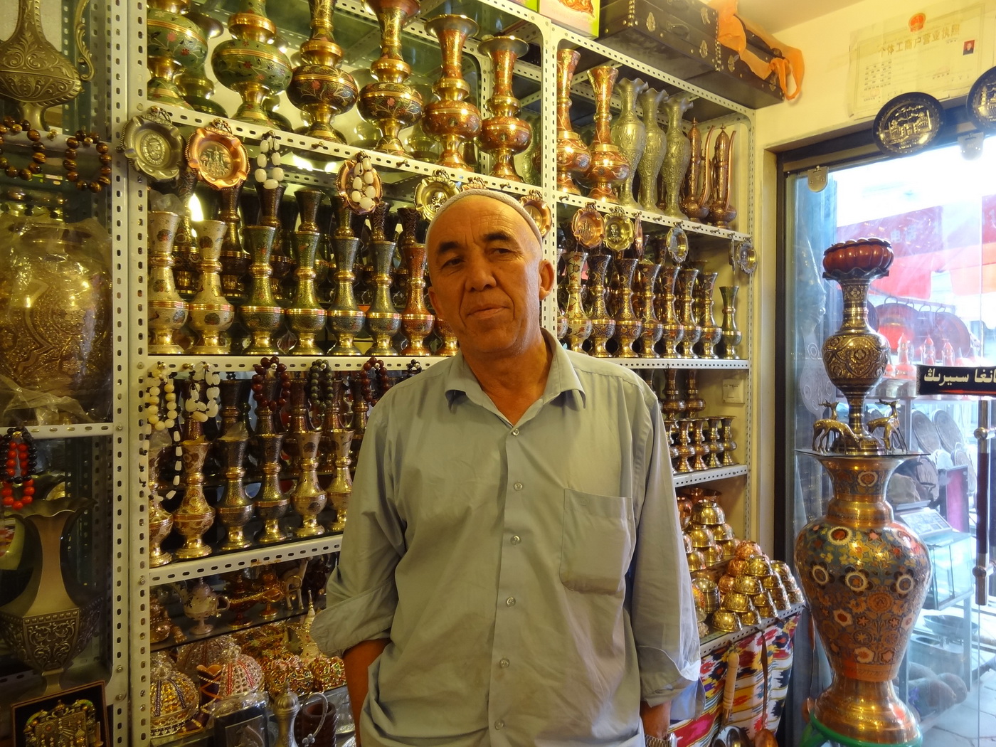 *疆新**南部边境城市喀什，剪影当地人的安逸生活