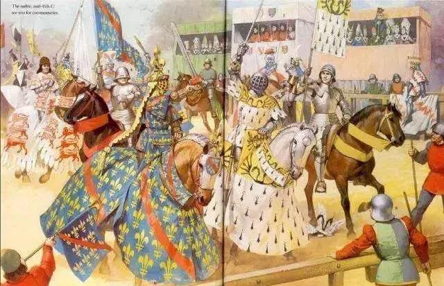 欧洲中世纪骑士比武大赛,中世纪骑士比武