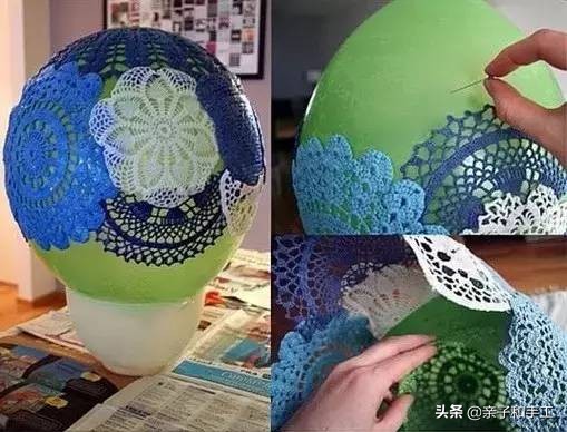 幼儿园气球手工贴画,创意手工气球印画