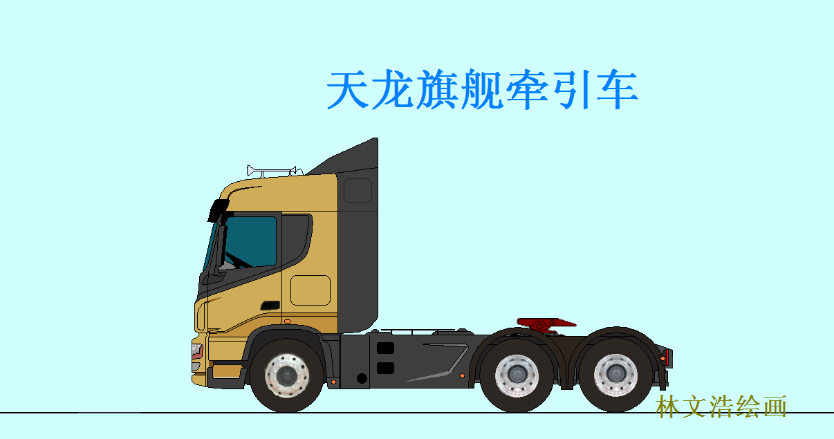 喜欢卡车的男孩,喜欢卡车的小学生