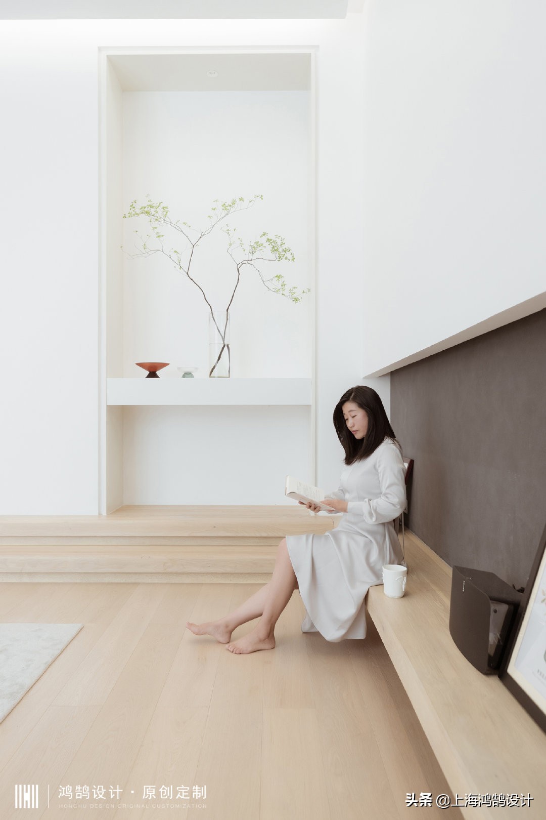 鸿鹄创始人之家，纯白设计纯粹的生活态度