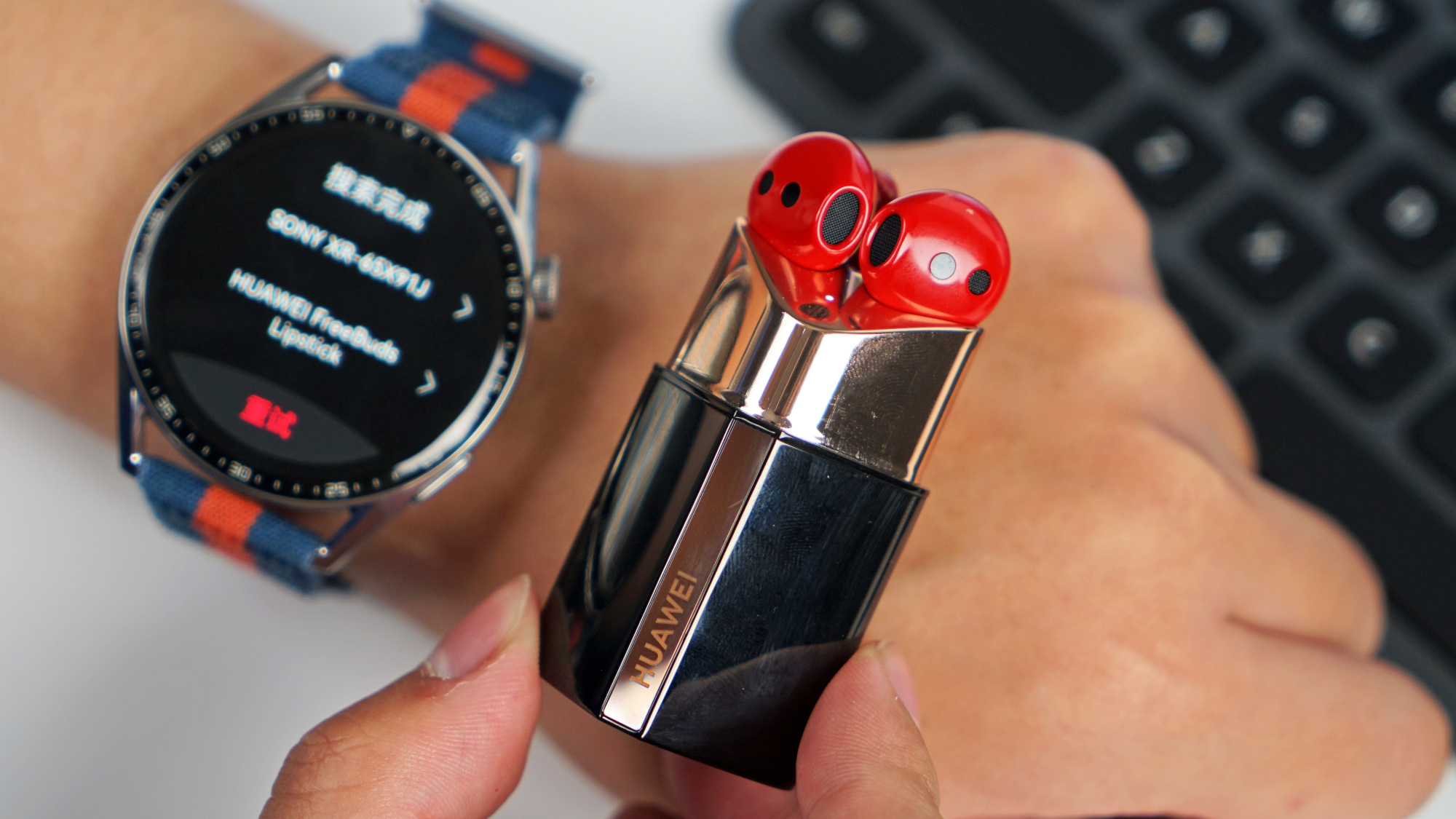 华为口红耳机音质试听,华为口红耳机降噪效果测评