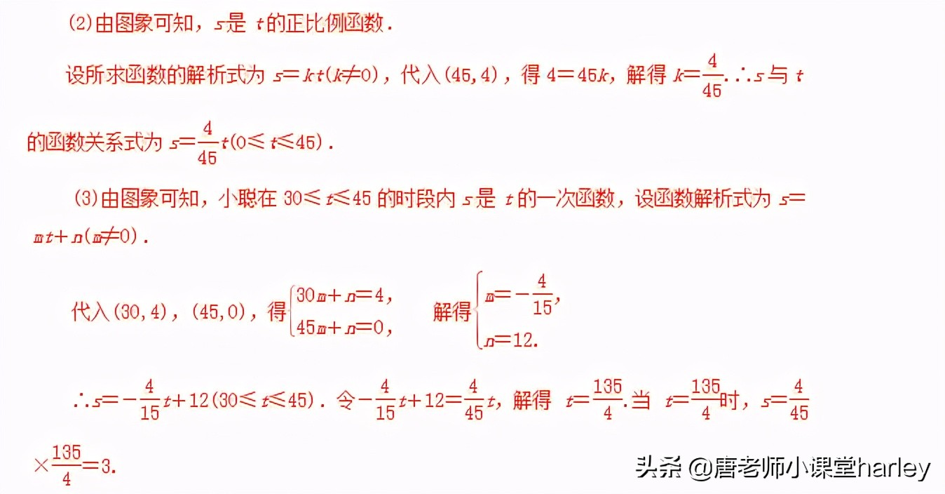中考必备数学一次函数运用公式,中考数学一次函数的应用基础难度