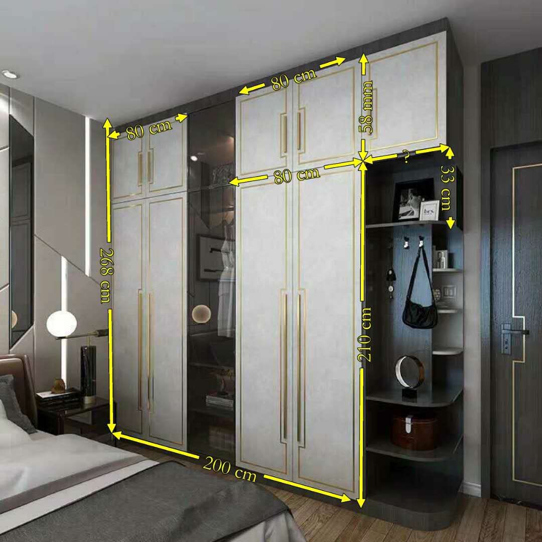 推拉门衣柜卧室家用简易收纳,收纳衣柜40厘米宽推拉门