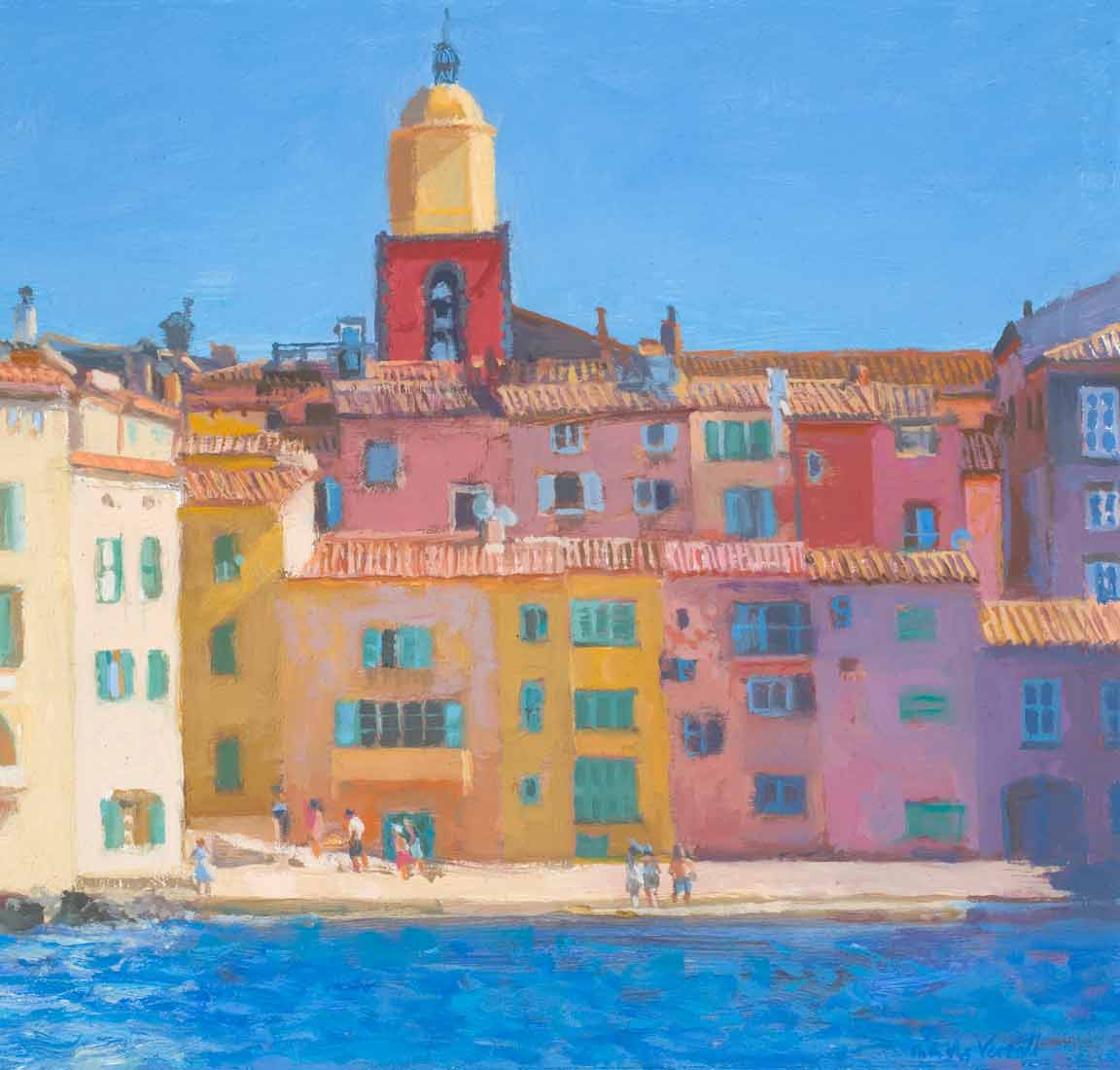 思想旅行不用买票！欣赏英国画家韦拉尔的优美风景画免费游欧洲吧