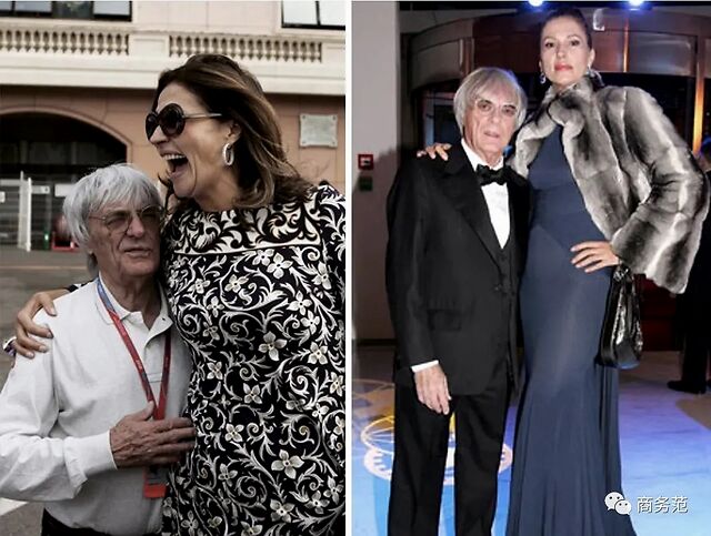 89岁前F1总裁宣布妻子怀孕。大女儿已65岁，妻子44岁整天买买买。