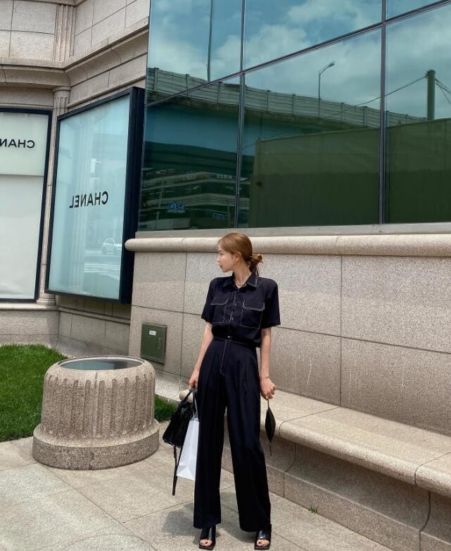 韩国穿搭ins时尚博主学生装,30岁韩国三大博主穿衣搭配