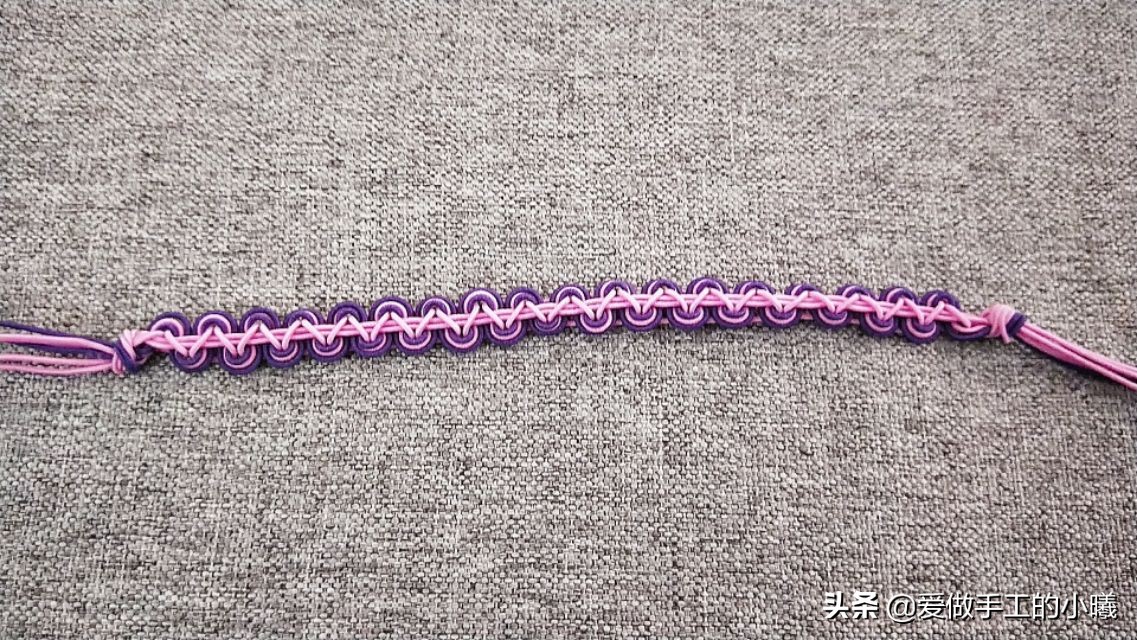 手链编绳女款2022年新款爆款手链,编绳手链简单又容易又好看的方法