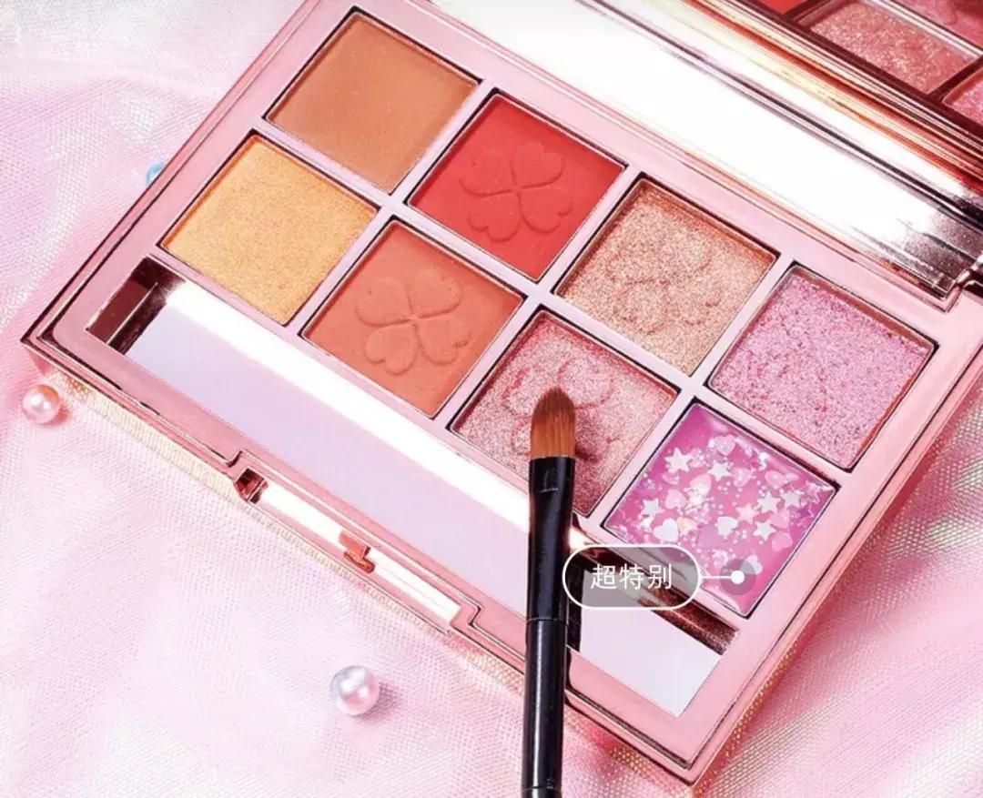 四色仙气紫色眼影盘,novo液体眼影试色好闪亮仙气十足