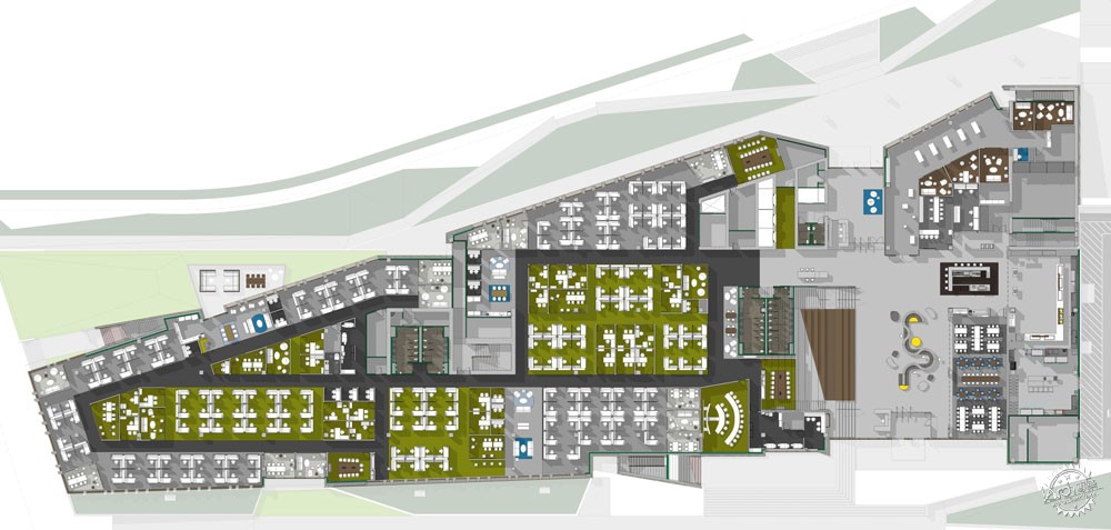 办公室只有方盒子吗？10个空间带你领略不同的办公场所