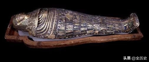 棺材木乃伊套装,黄金面具木乃伊