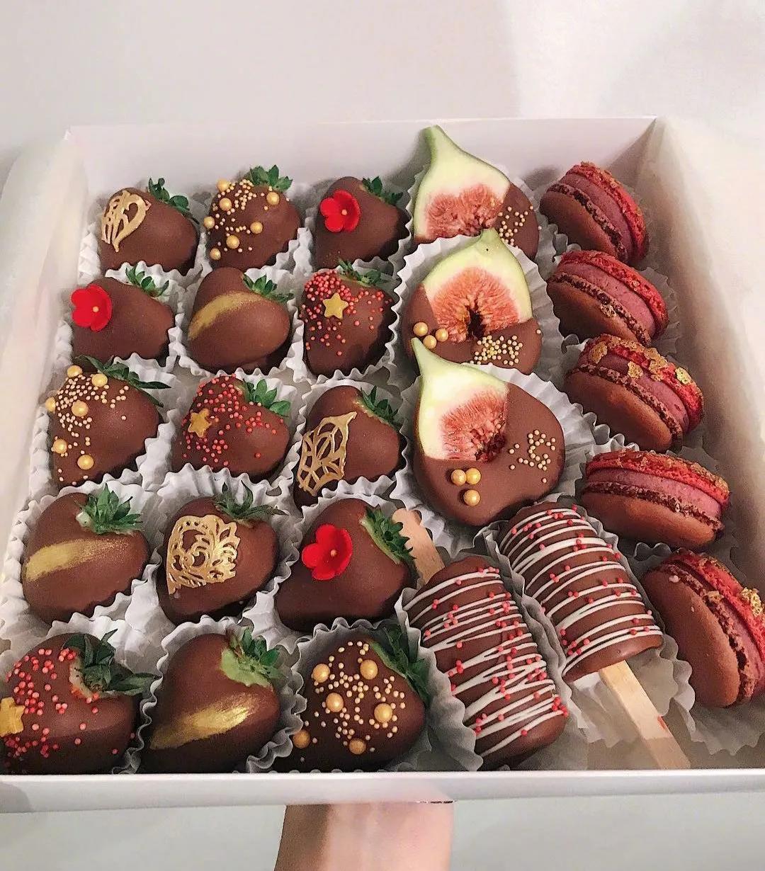 比利时草莓巧克力！盘它