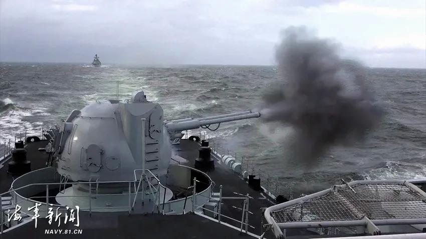 美舰过台海细节,官方谈美舰通过台海