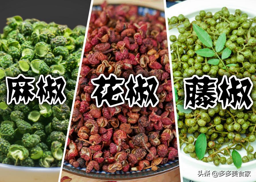 简述花椒麻椒青花椒藤椒的区别,花椒麻椒藤椒树的区别