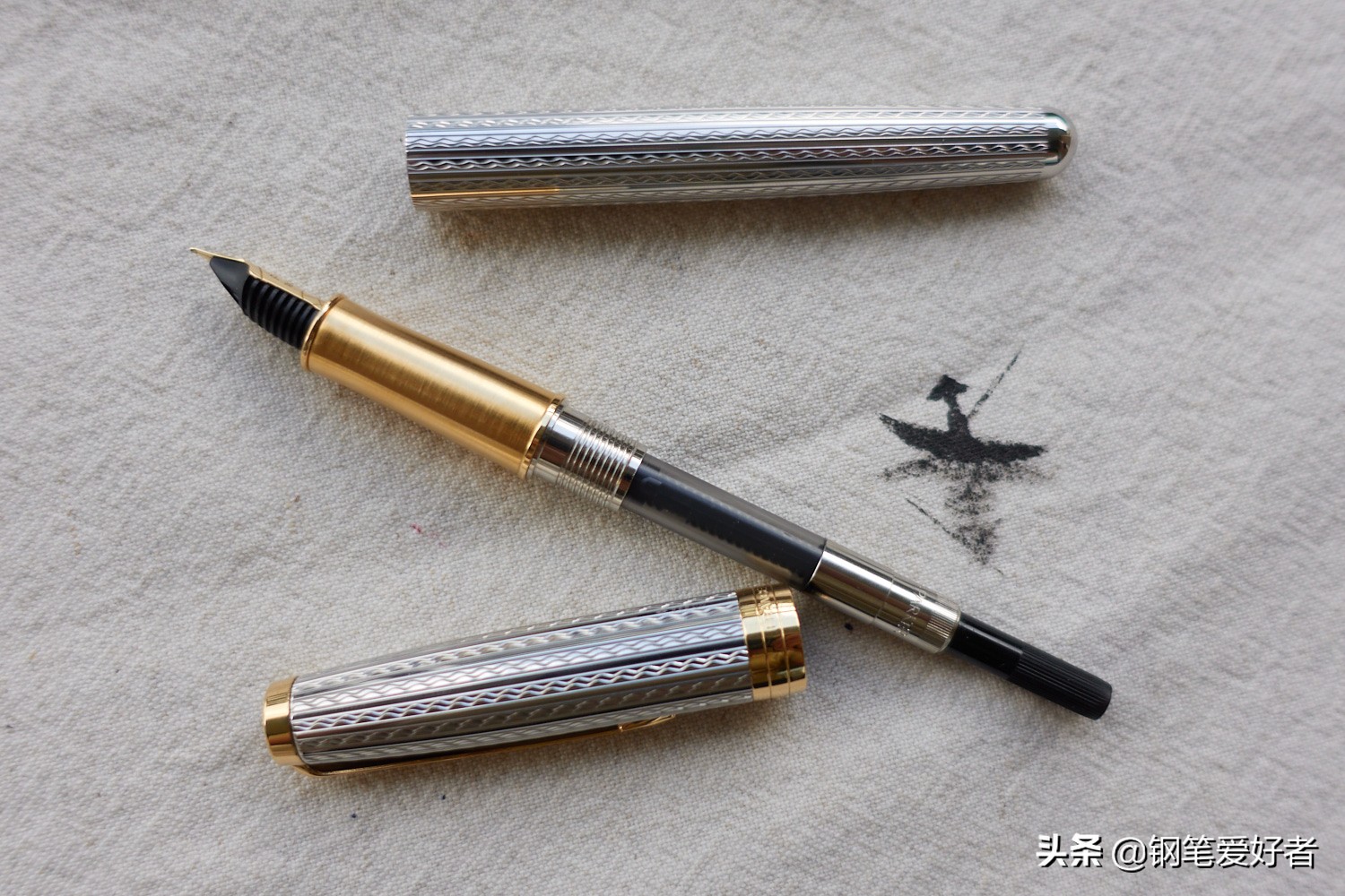 派克致臻流年钢笔,派克钢笔卓尔18k以梦为马