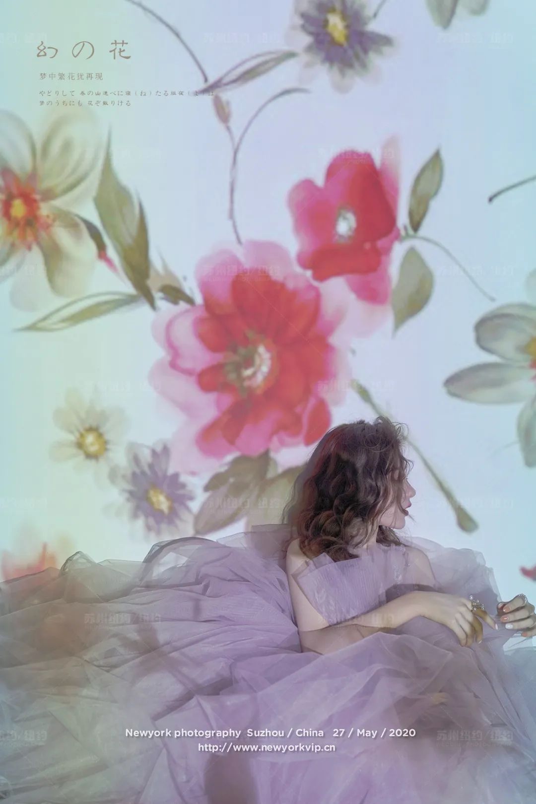 《幻の花》圆你一个梦幻的婚纱照梦