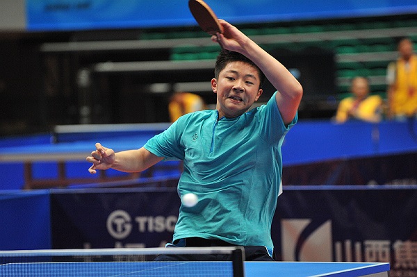 太原二青会乒乓球男单决赛,青少年乒乓球比赛分组