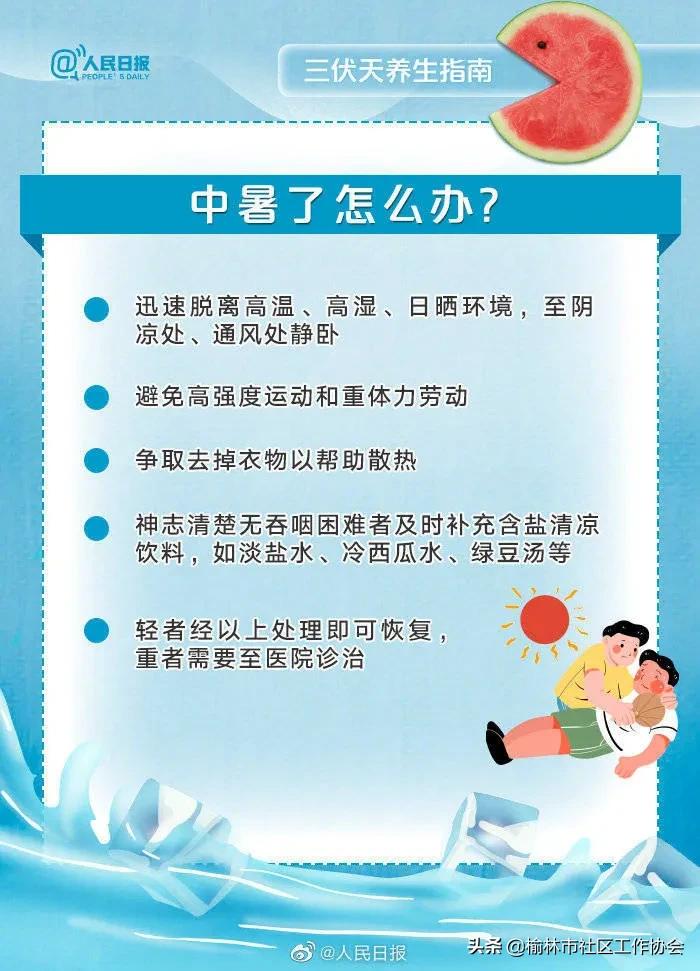 三伏天准备哪些东西避免中暑,三伏天中暑治疗方法