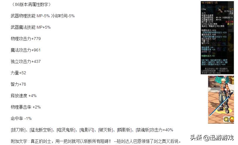 dnf全部武器鬼剑士,2020dnf鬼剑士武器幻化排行榜