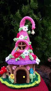 钩针梦幻小屋,钩针编织童话小屋视频教程