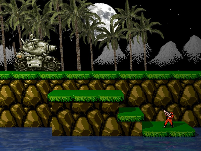 80后的回忆红白机魂斗罗,小时候玩红白游戏机的经历