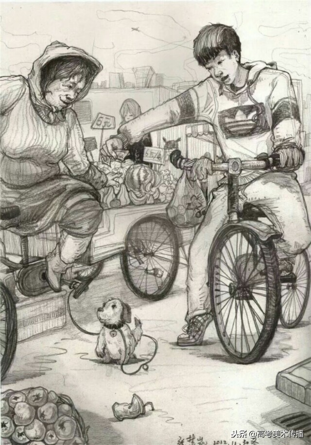 什么是命题设计速写,优秀的速写作品欣赏